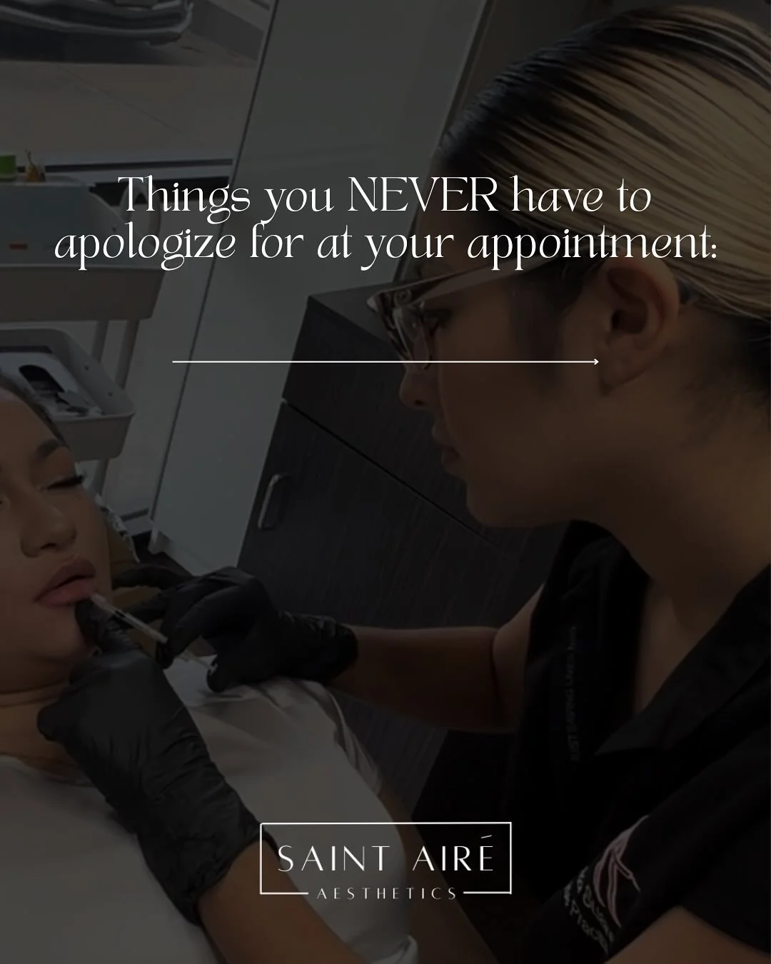 You never have to apologize for being human here.
Nervous? Totally normal.
Have questions? Ask away.
Coming from the gym or juggling kids? You&rsquo;re still welcome.

You never have to say sorry! You&rsquo;re always welcome exactly as you are 🤍

✨ 