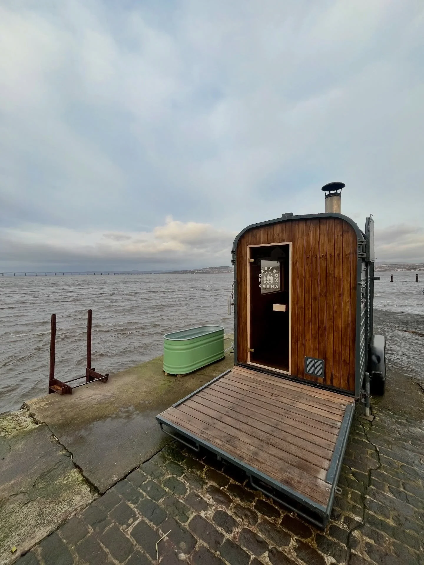 Run club ready&hellip;

In position on the pier for tomorrow&rsquo;s run, sauna and plunge.

Fully booked for this one but will be adding some festive dates very soon.

See you 9:45 out the front of David Anderson Marine if you&rsquo;re coming down!