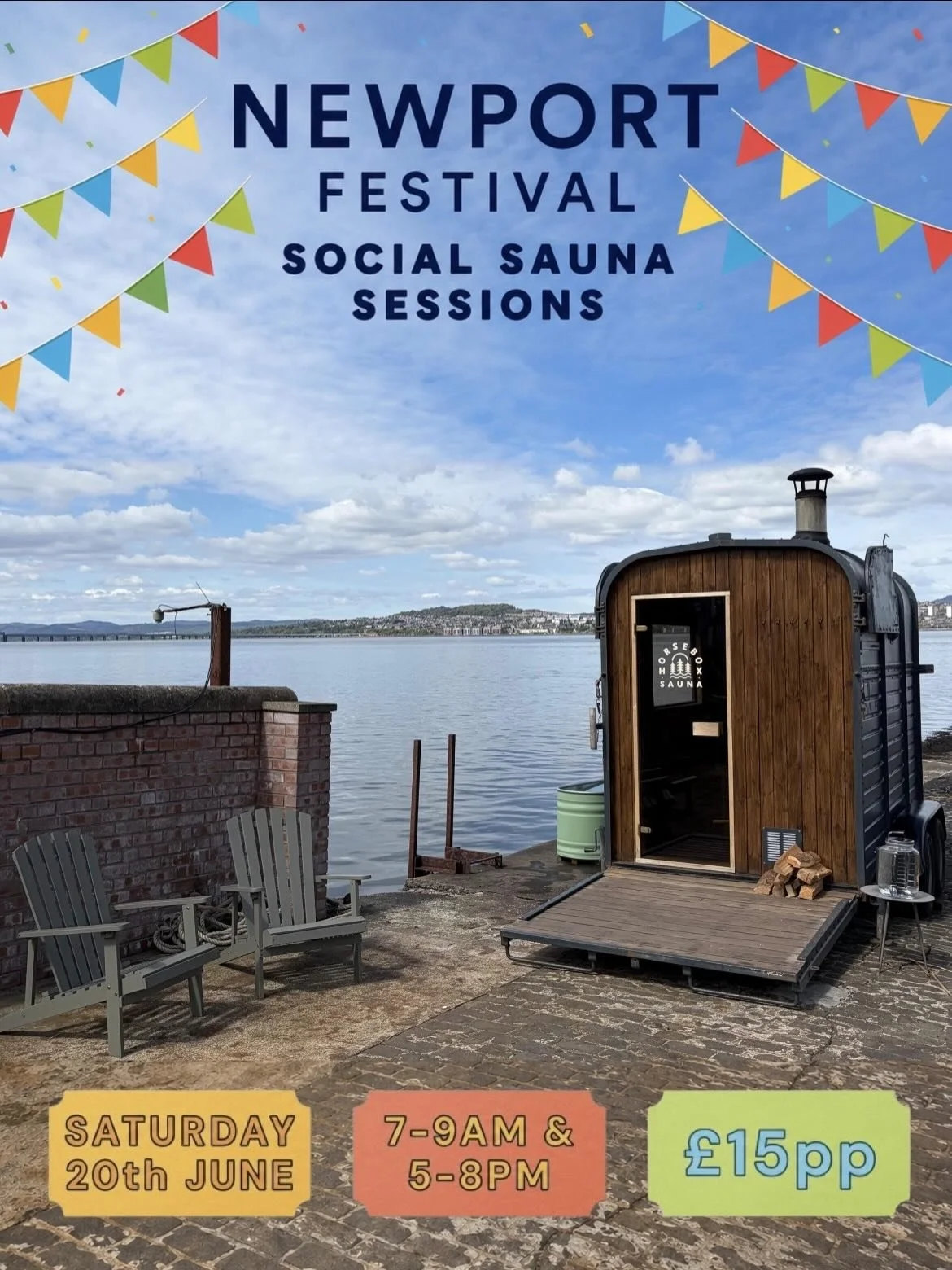 Next up: Newport Festival!

We&rsquo;ll be open for public sessions on Saturday 20th June as part of the @newport_festival!

Open 7-9am for the early birds to catch the morning high tide and from 5-8pm for enjoying the evening high tide at 8:15pm.

P