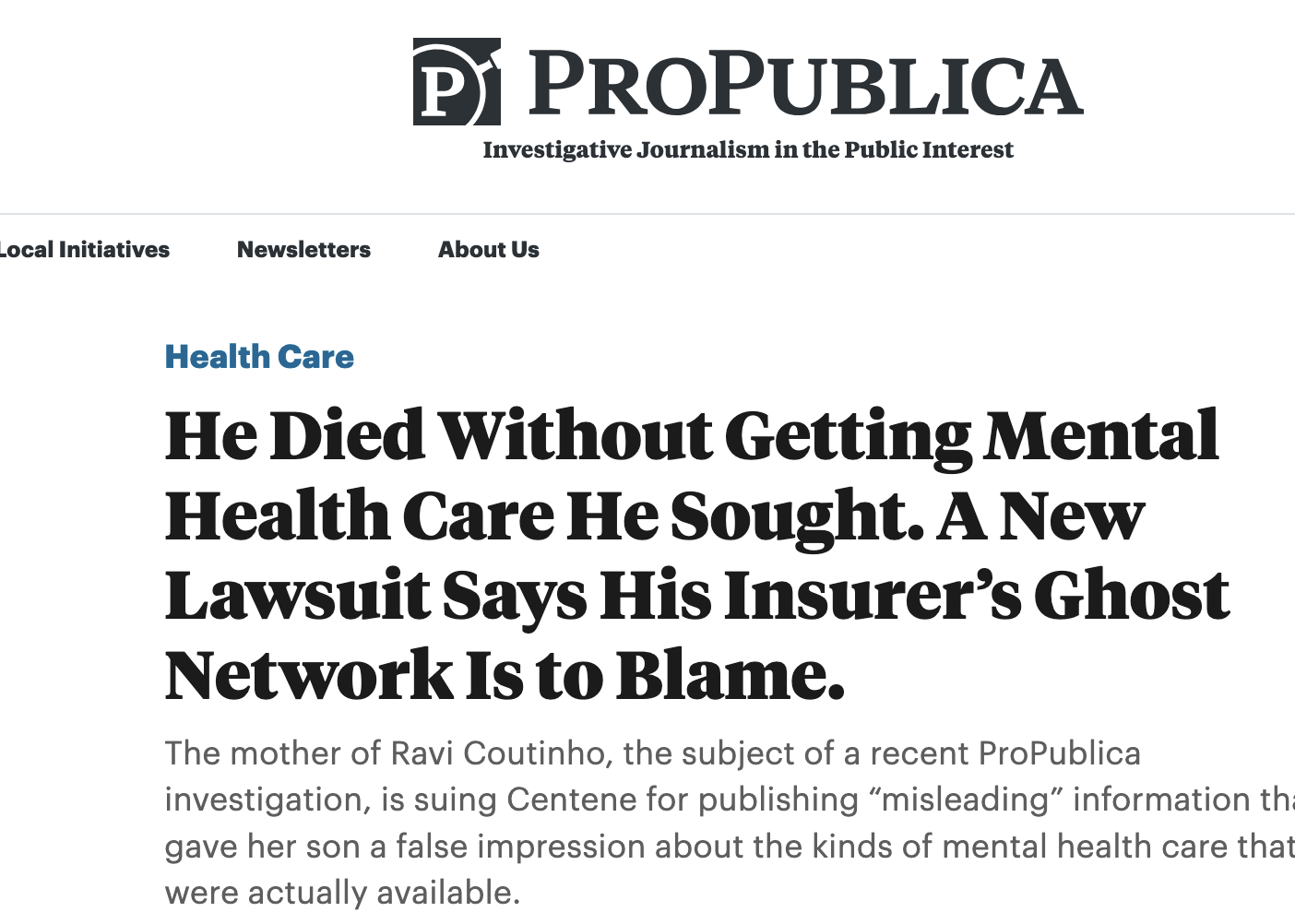 When an Insurance Directory Points to Care That Doesn’t Exist