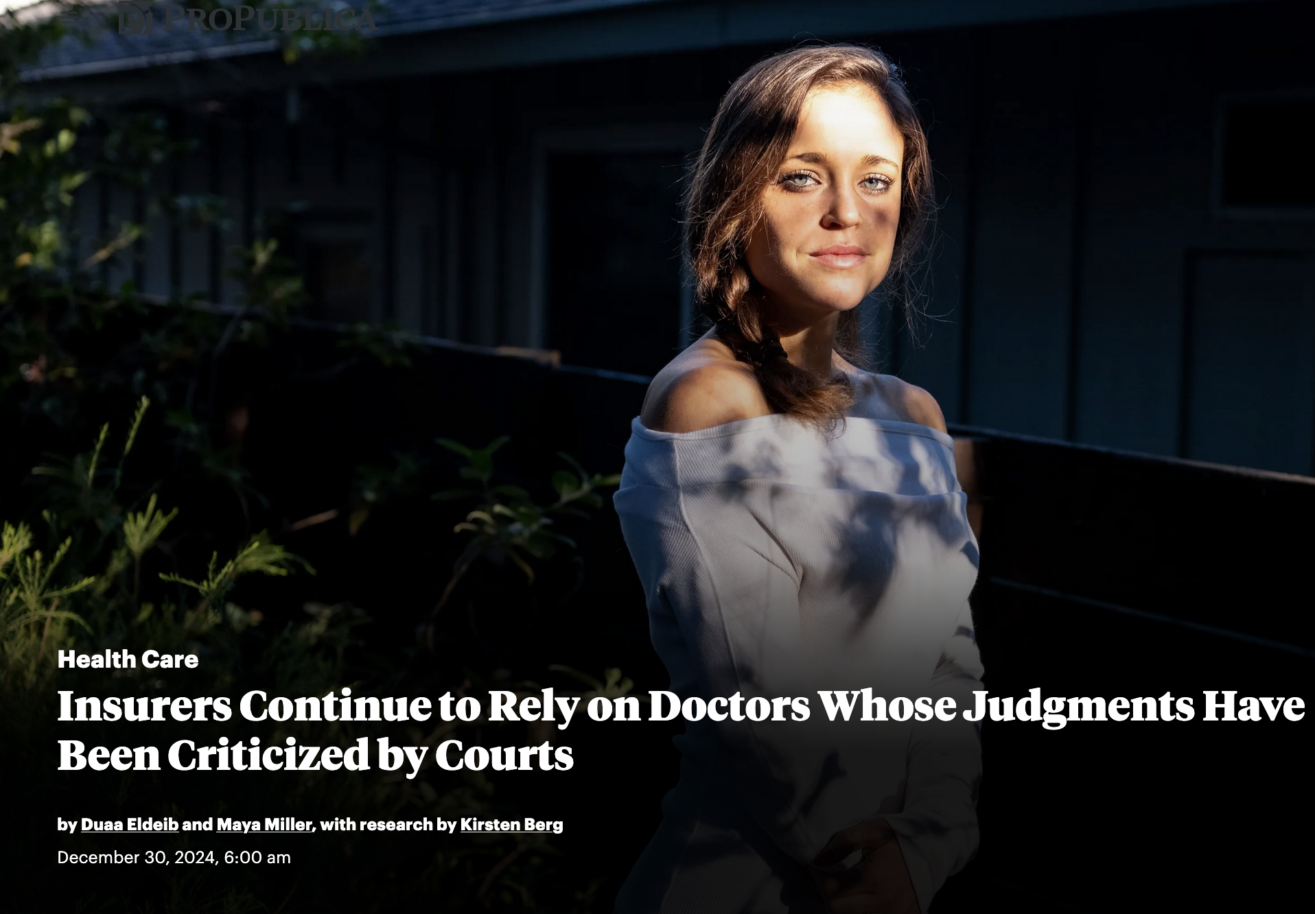 Insurers Kept Paying Review Doctors Whose Denials Were Ripped Apart in Court