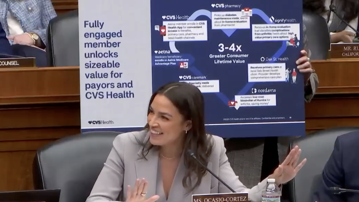 Rep. AOC Calls Out CVS Health’s Corporate Strategy to Monopolize Patient Care