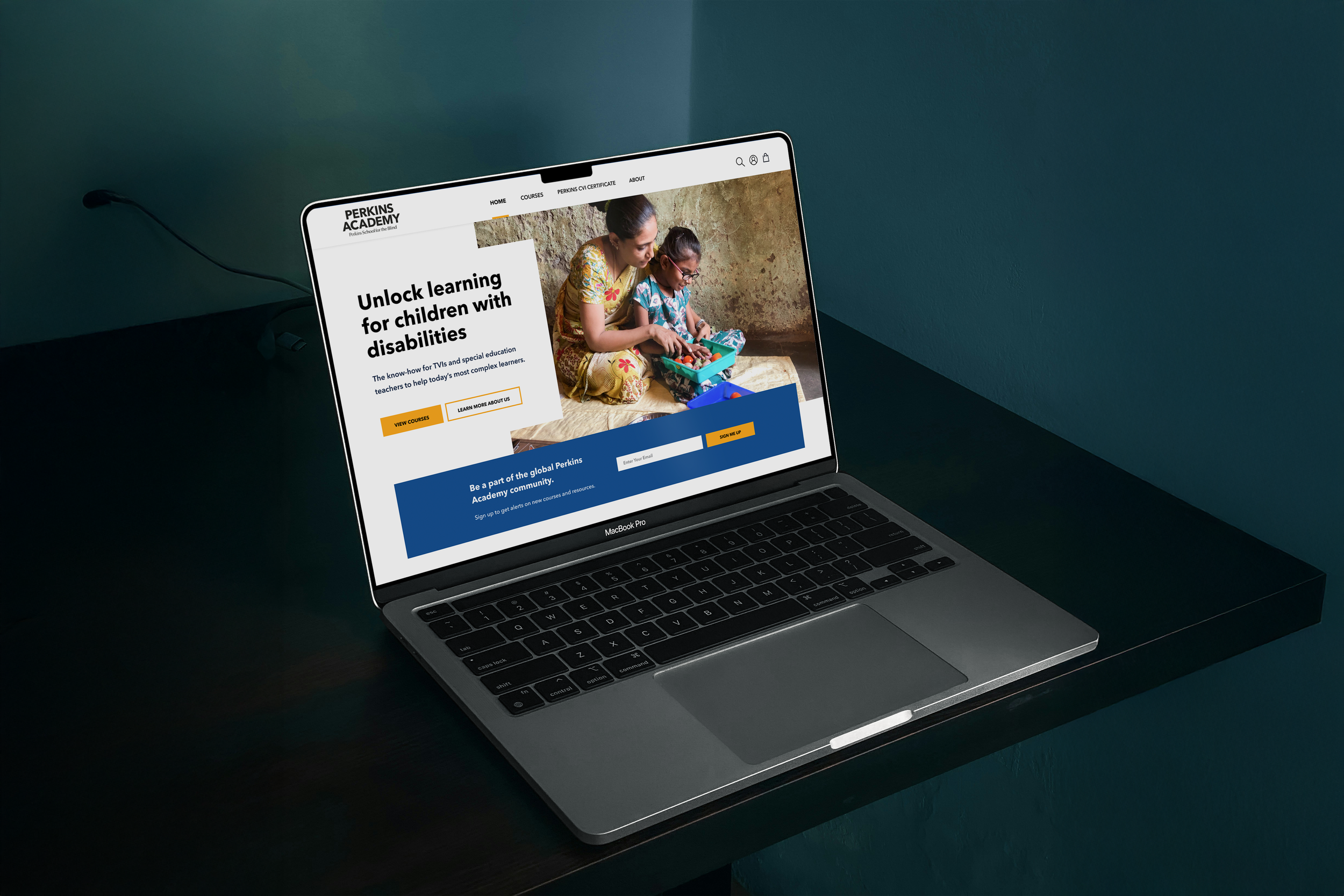 Perkins School for the Blind–New Product UX & UI