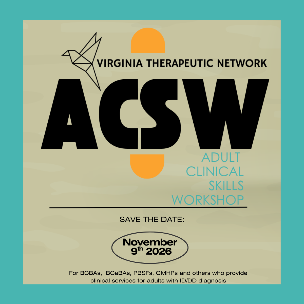 2nd Annual Adult Clinical Skills Workshop