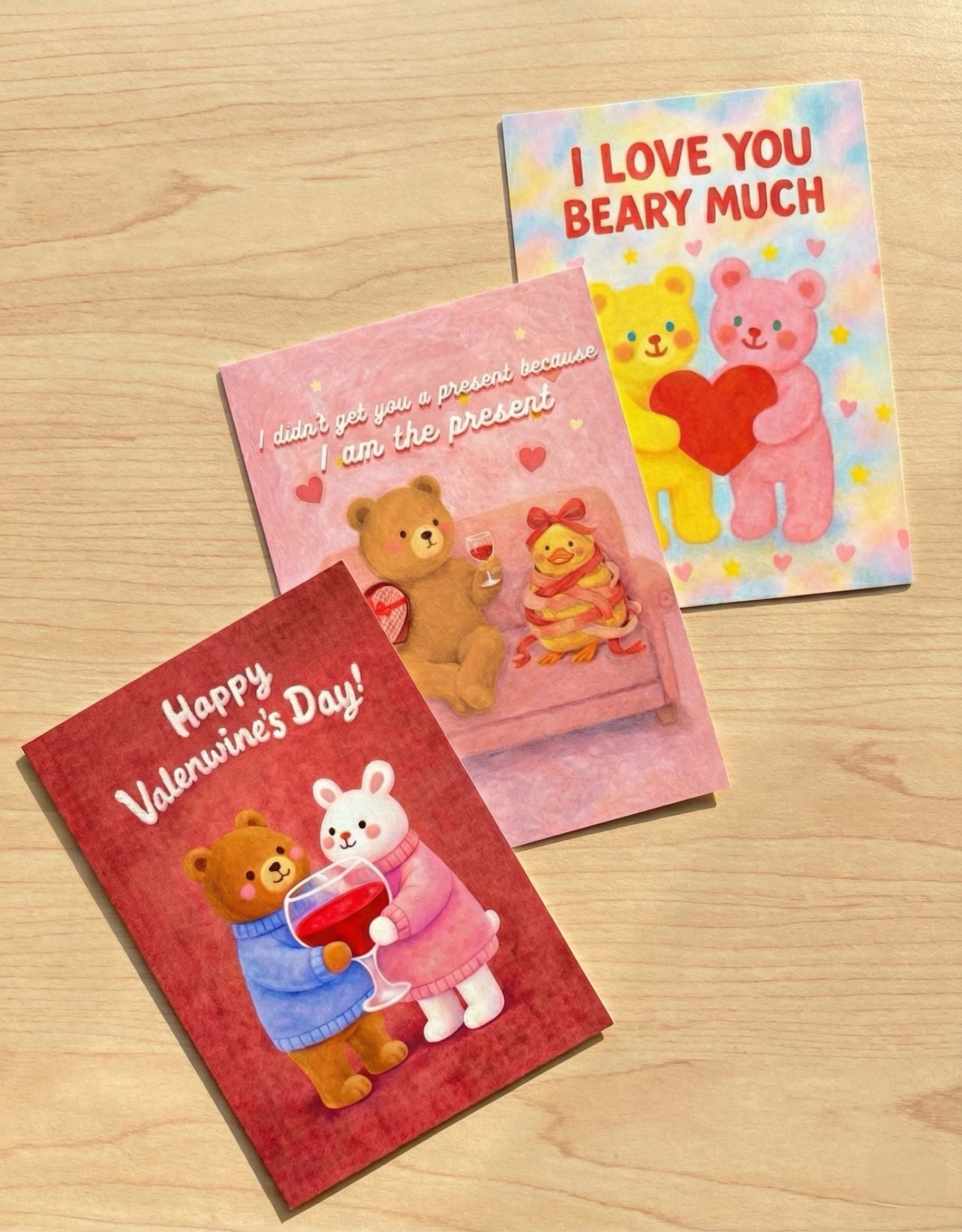 Valentine's Day Postcard Set