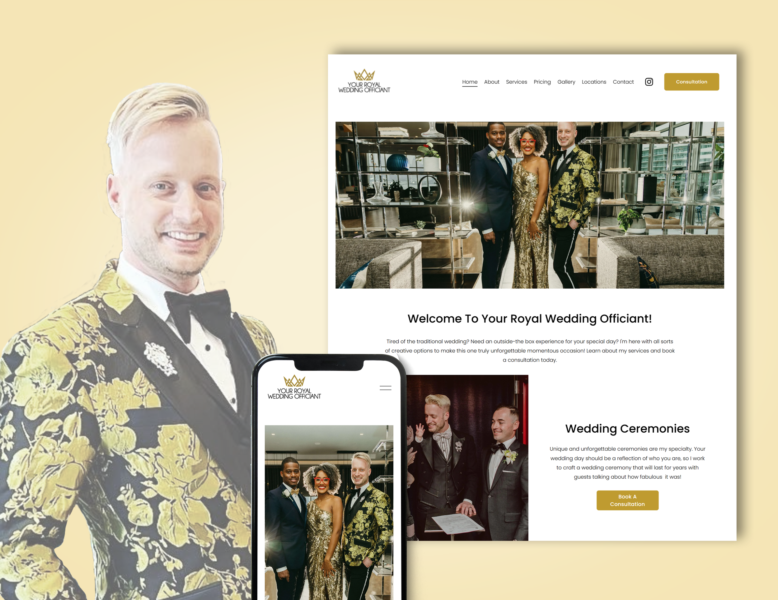 Your Royal Wedding Officiant