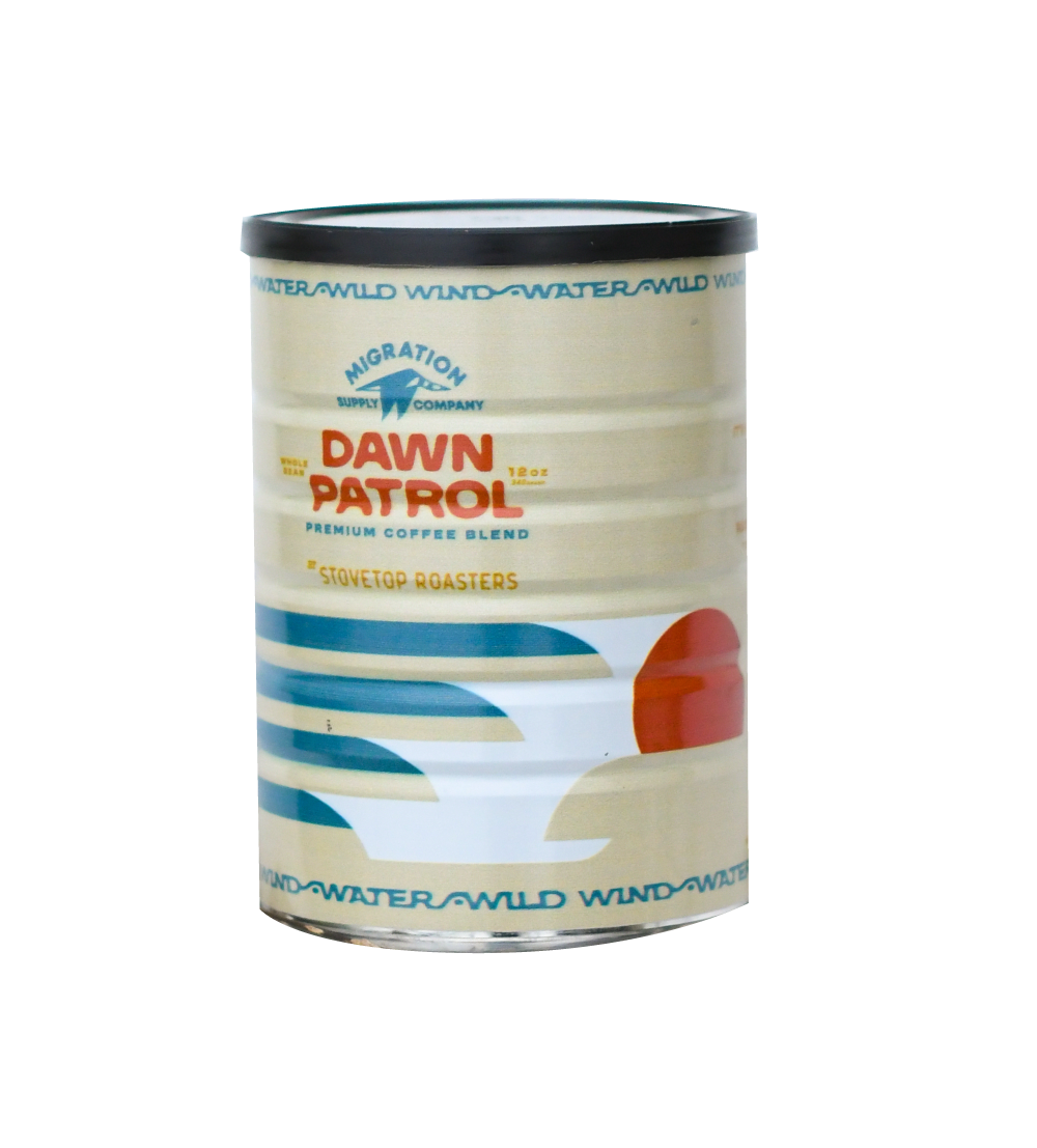 Dawn Patrol Coffee Tin