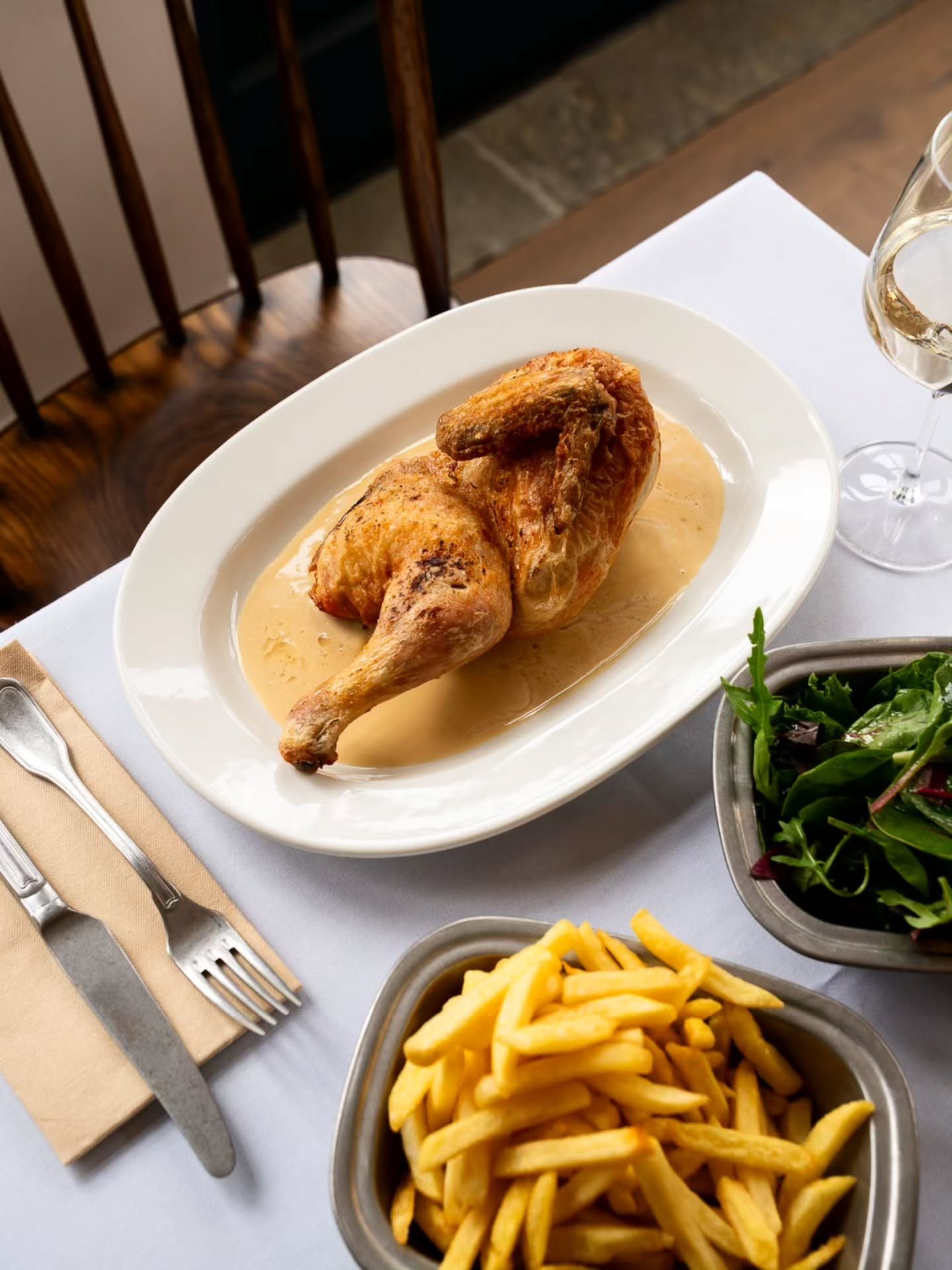 Half Chicken and Bar Snacks