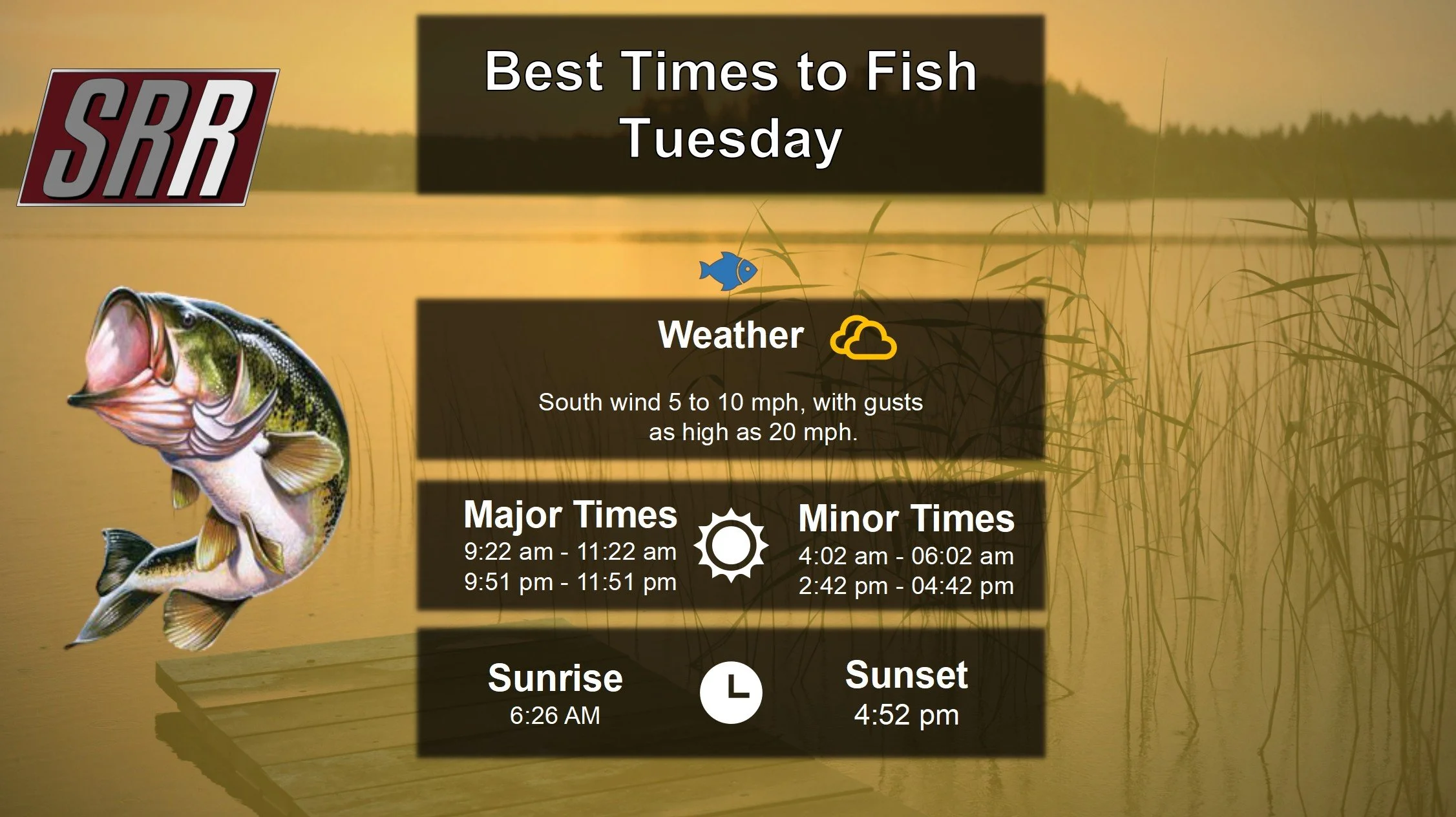 Best Times To Fish 11-18-25