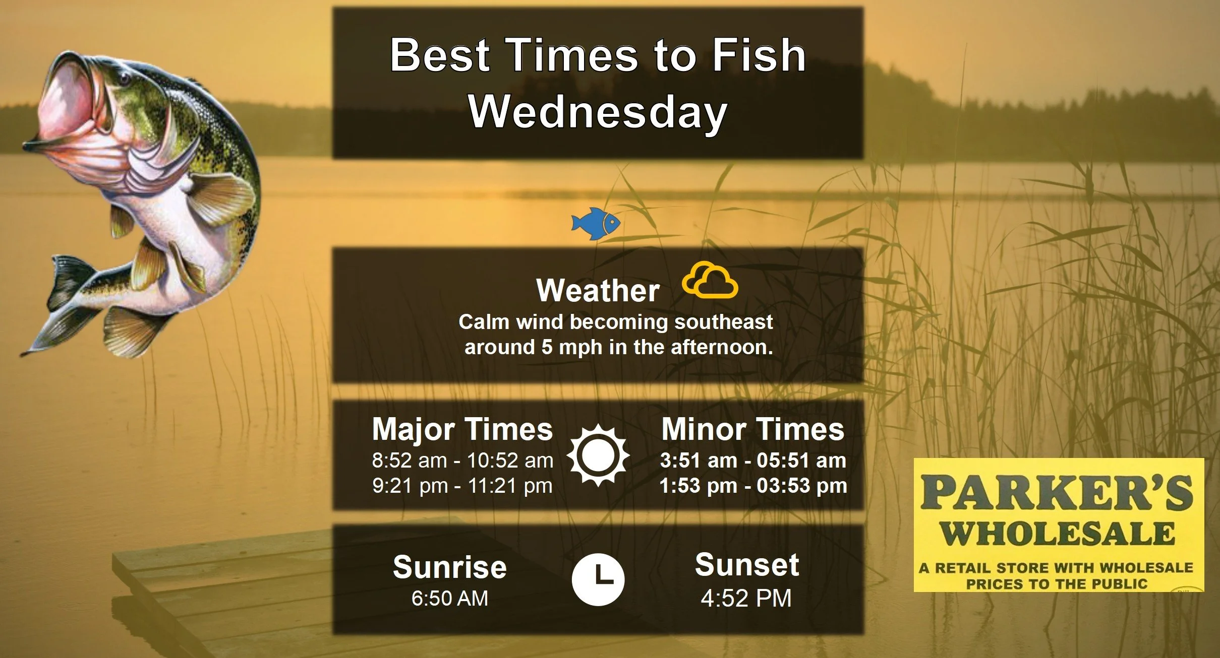 Best Times To Fish 12-17-25