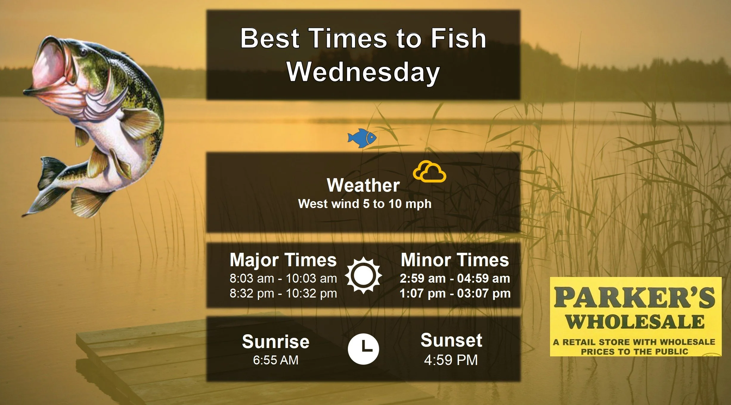 Best Times To Fish 12-31-25