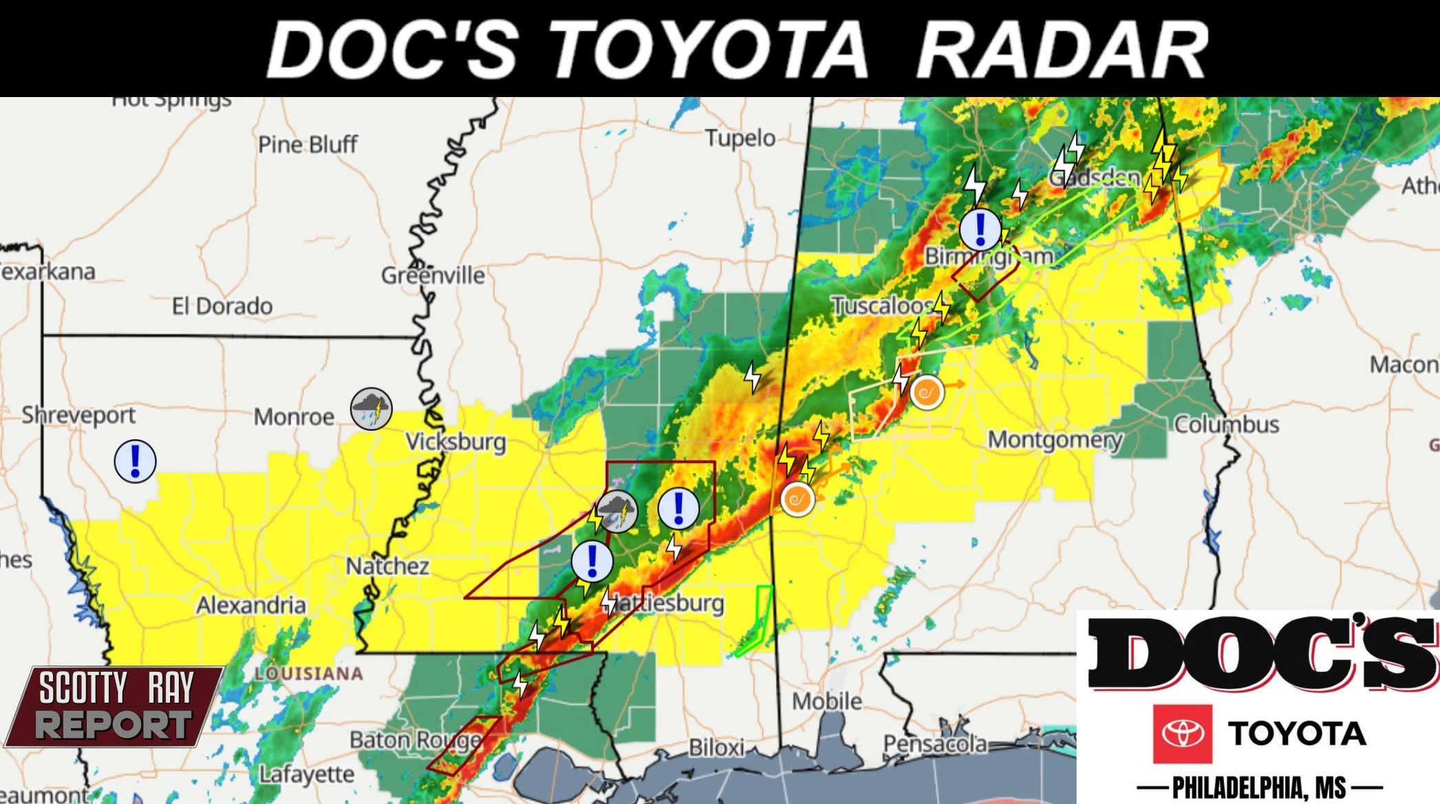 Thunderstorms - High 71