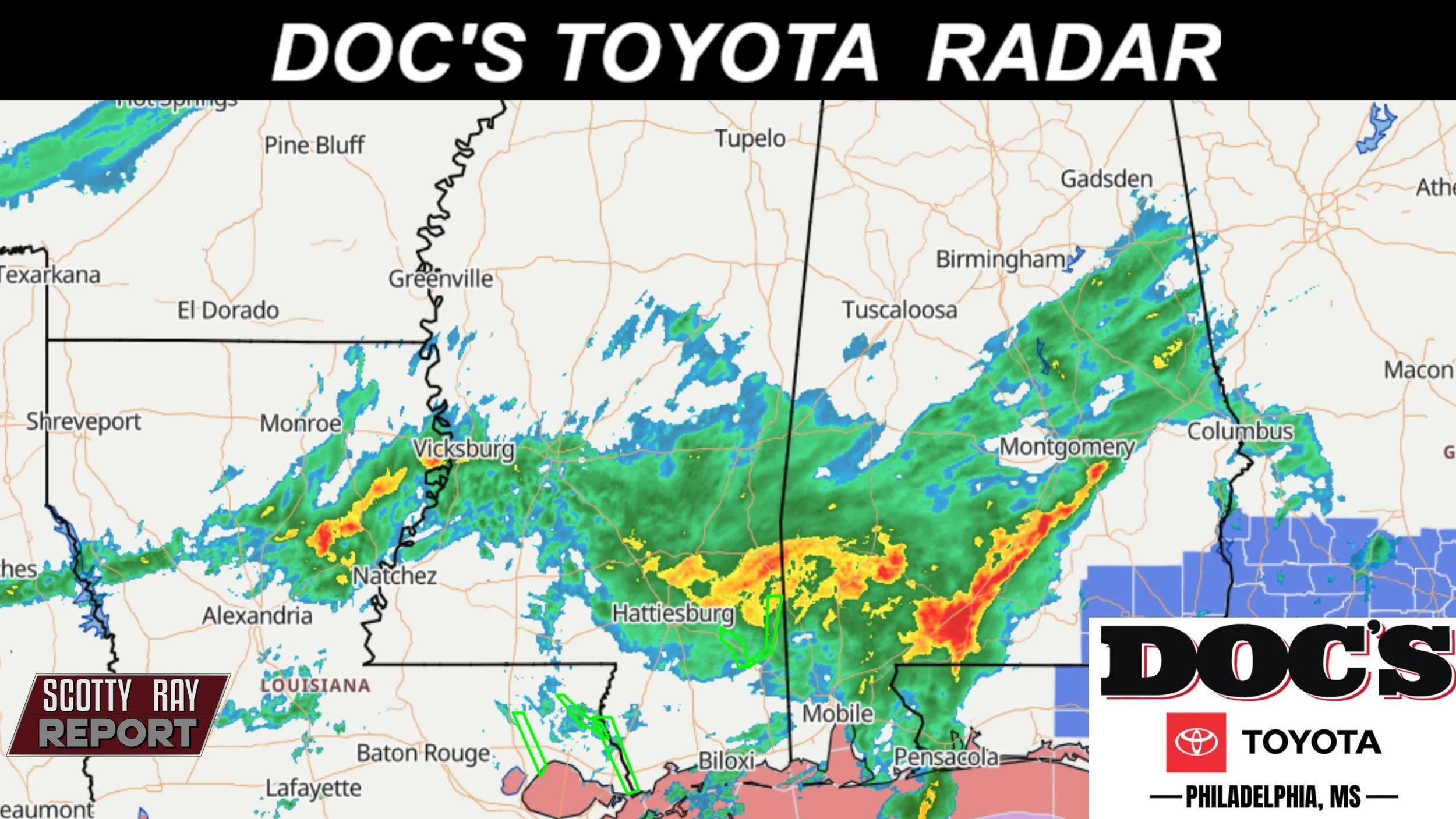 50% Showers - High 55