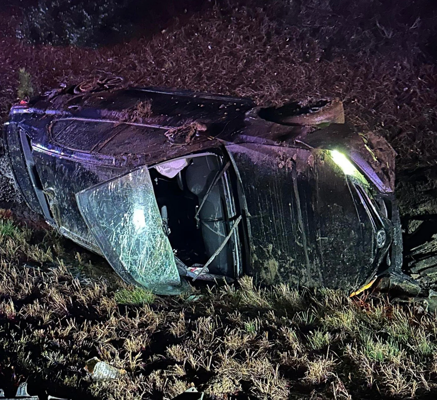 Rollover Accident Reported on I-20 Near Russell Early This Morning