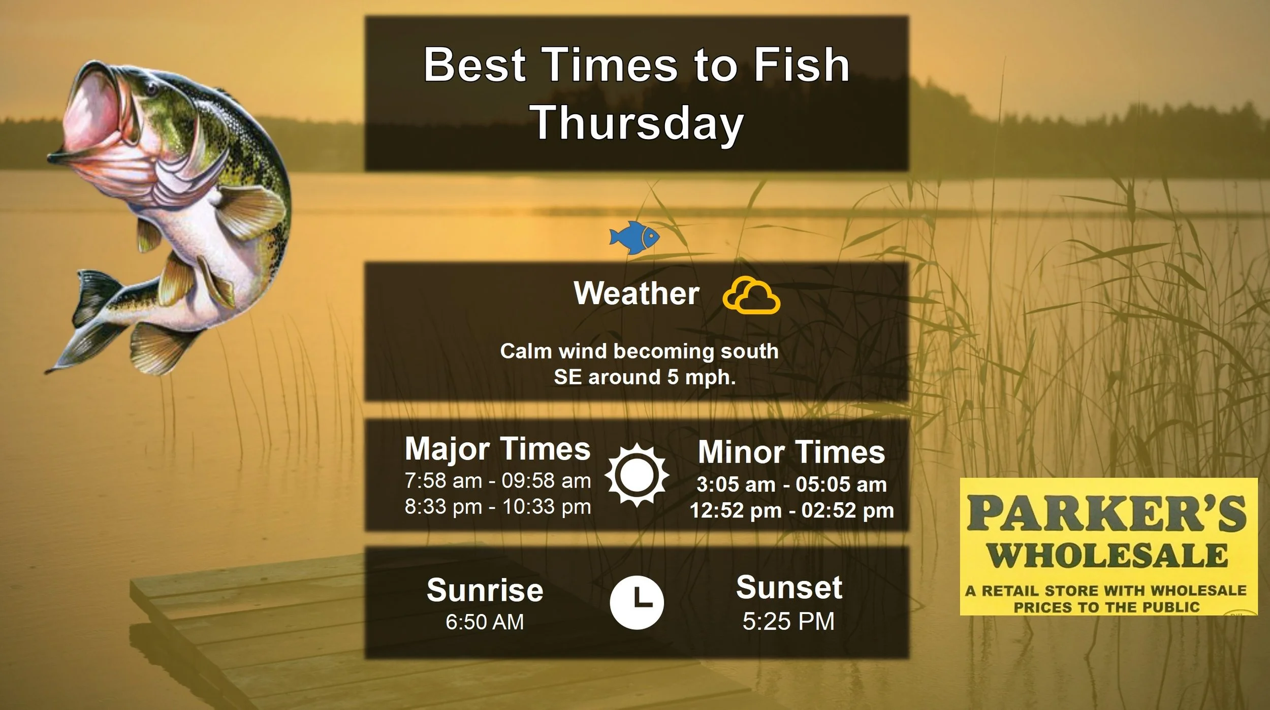 Best Times To Fish Today 1-29-26
