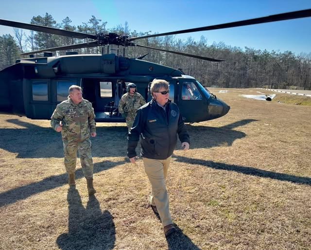 Governor Reeves Requests Major Disaster Declaration for Counties Impacted by Severe Winter Storms