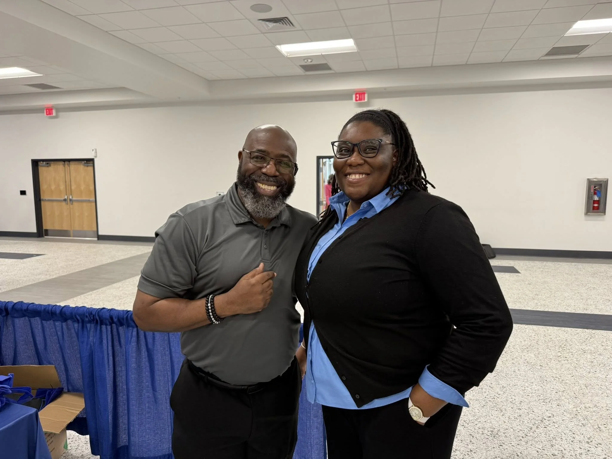 Governors Job Fair going on now at the Frank Cochran Center.