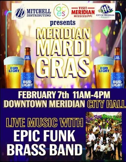 It's almost time for Meridian Mardi Gras!