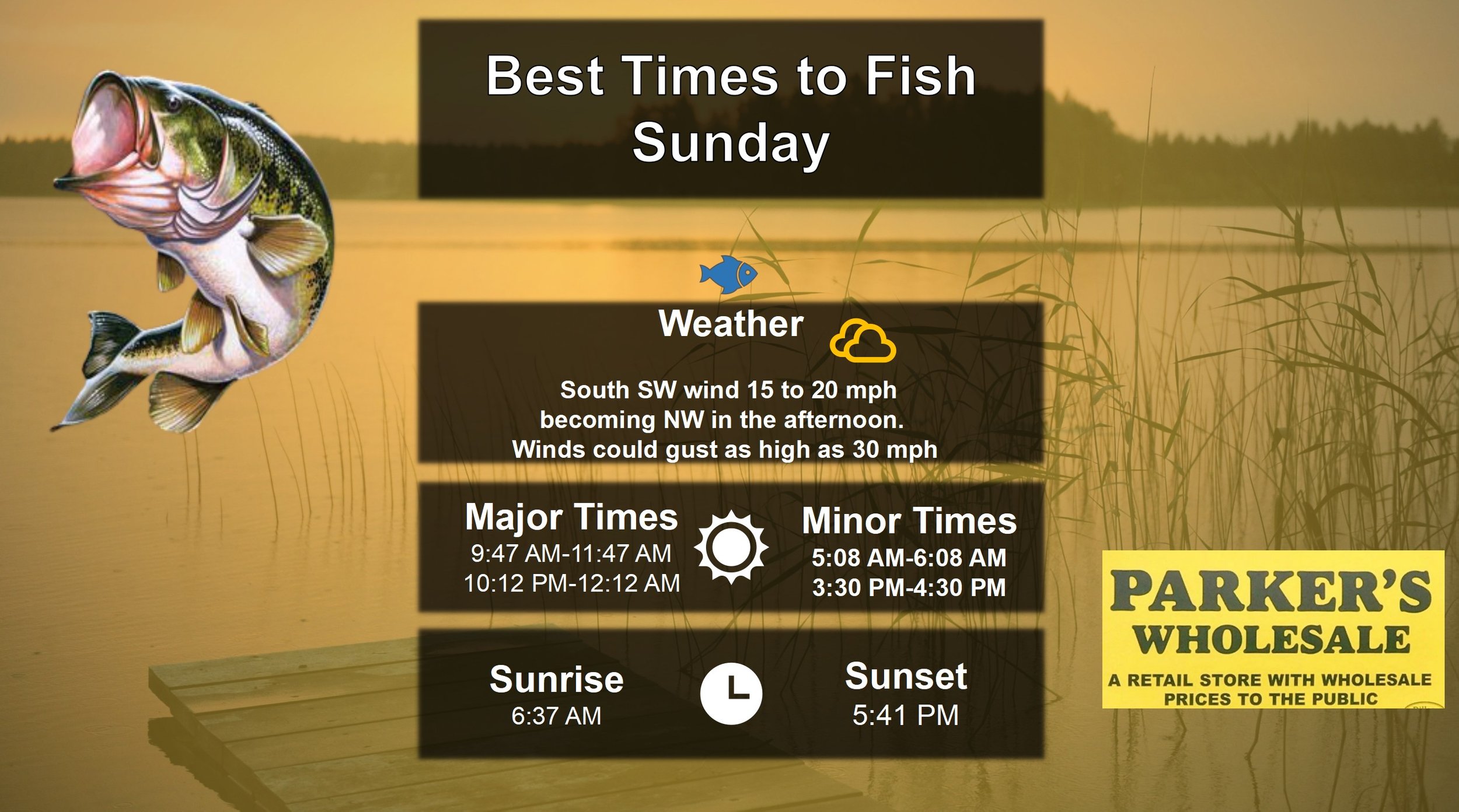 Best Times To Fish 2-15-26