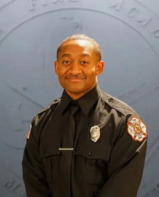 Je’Torie Grace, who is graduating from the Mississippi State Fire Academy.