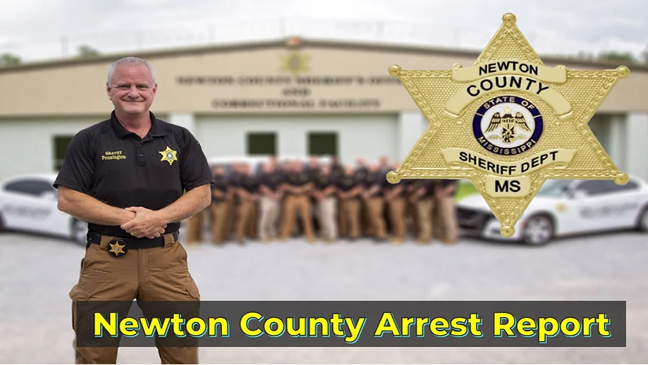 Newton County Arrest Report 3-6-26