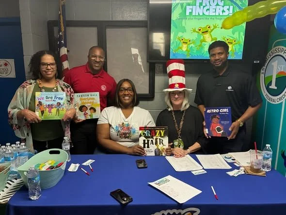 Mississippi Community Development team spent the morning at Carver Elementary