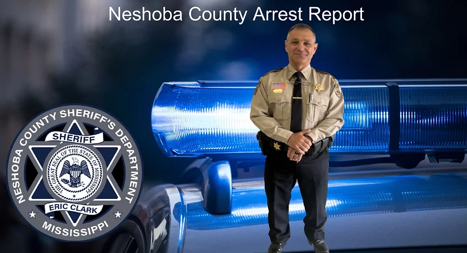 Neshoba County Arrest Report 3-23-26
