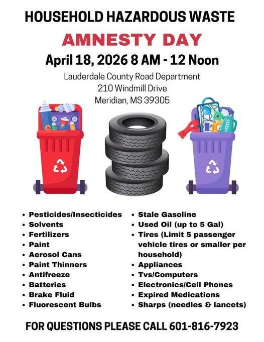 Solid Waste Amnesty Day set for April 18