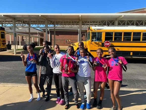 The Meridian High Track &amp; Field Program traveled to Central High School in Tuscaloosa, AL