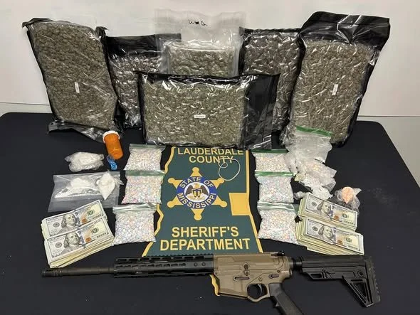 Lauderdale County Sheriff's Department utilizing the department's SWAT Team, executed a search warrant at a residence 