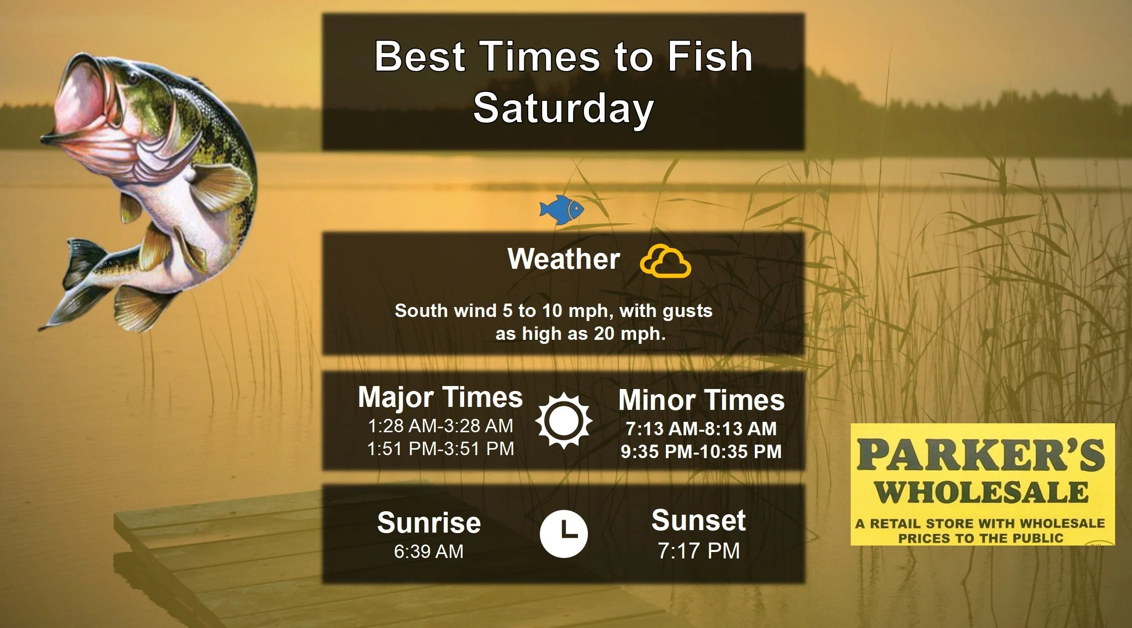 Best Times To Fish 4-4-26