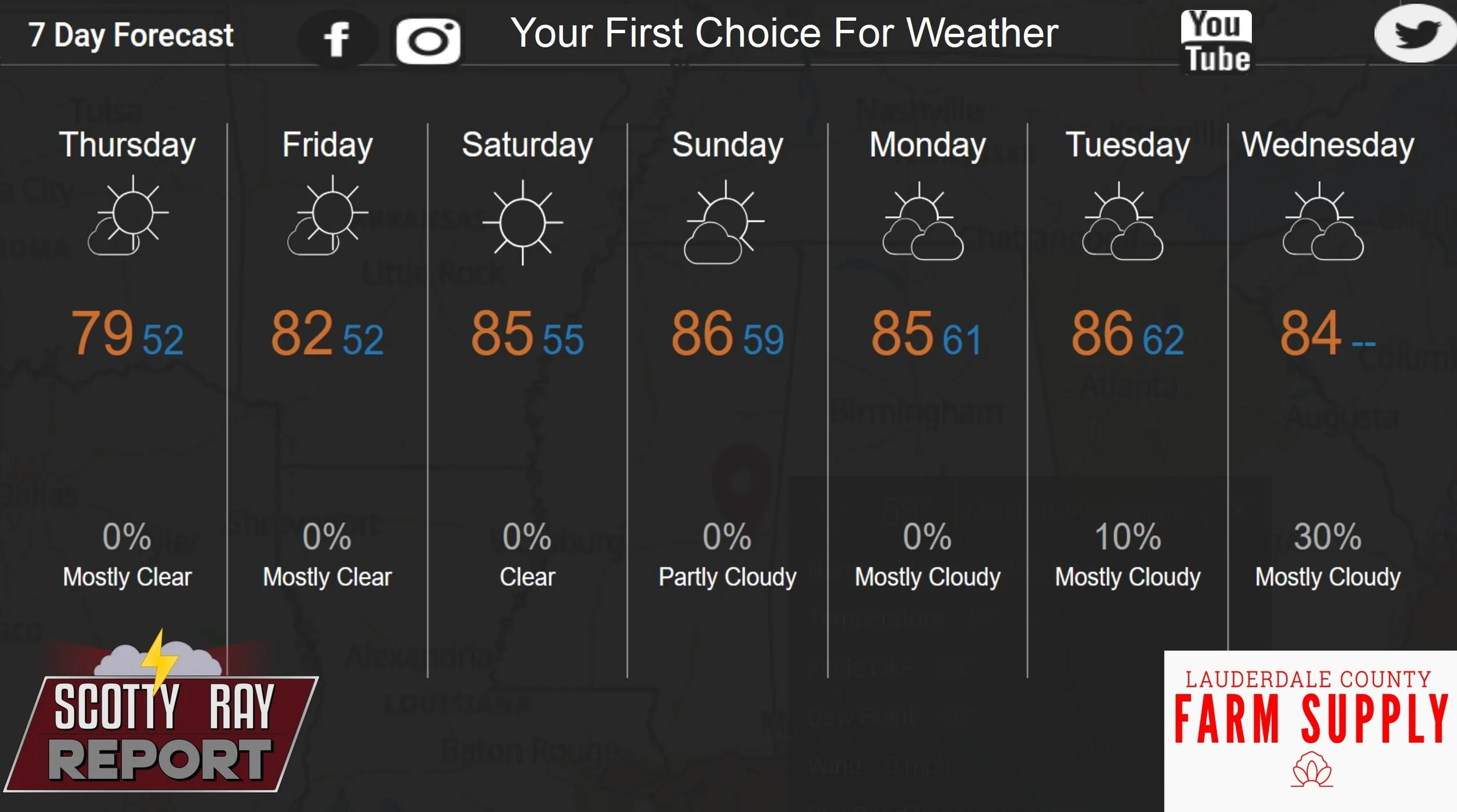 7-Day Forecast 4-9-27