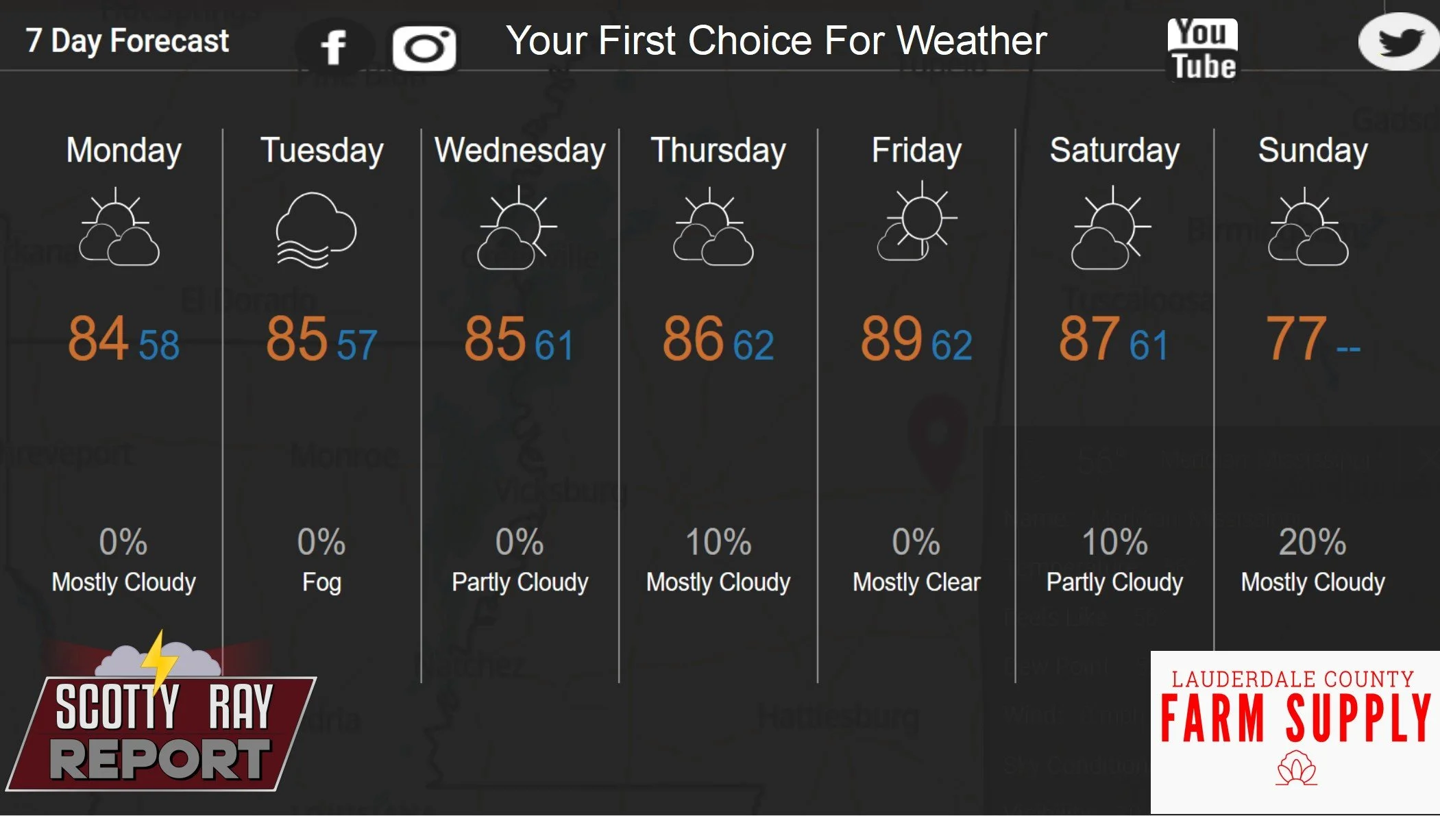 7-Day Forecast 4-13-26