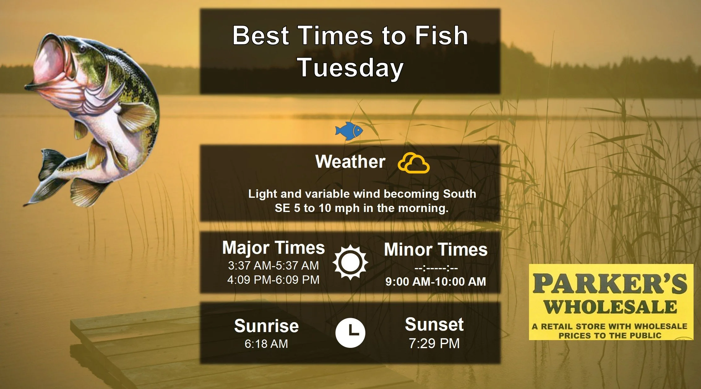 Best Times To Fish 4-21-26