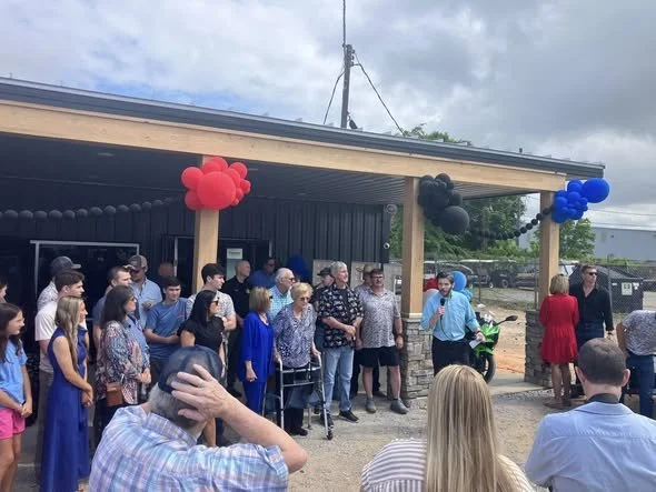 Red Hot Power Sports ribbon cutting ceremony today.