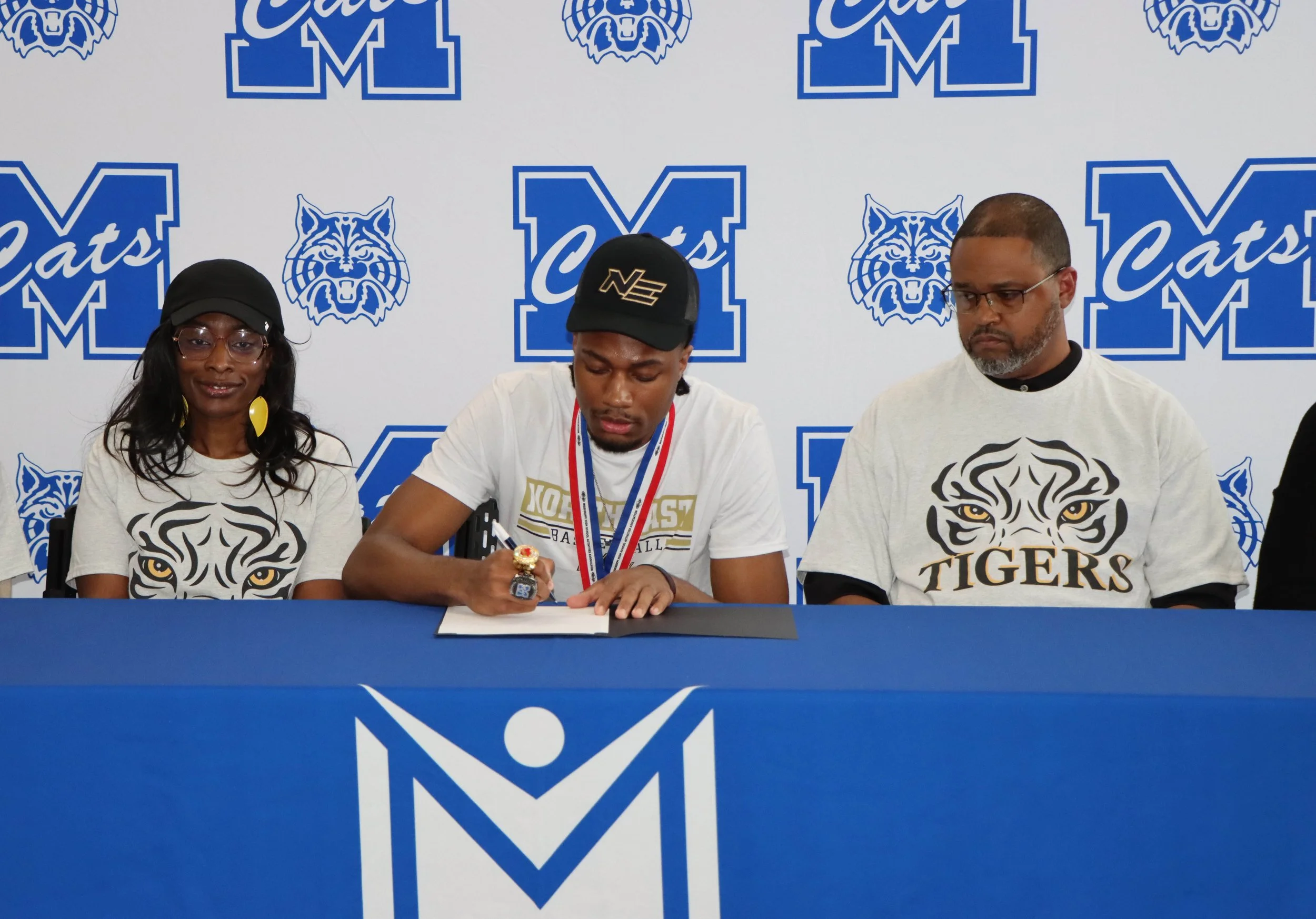 MHS’ Davidson signs with Northeast Mississippi Community College