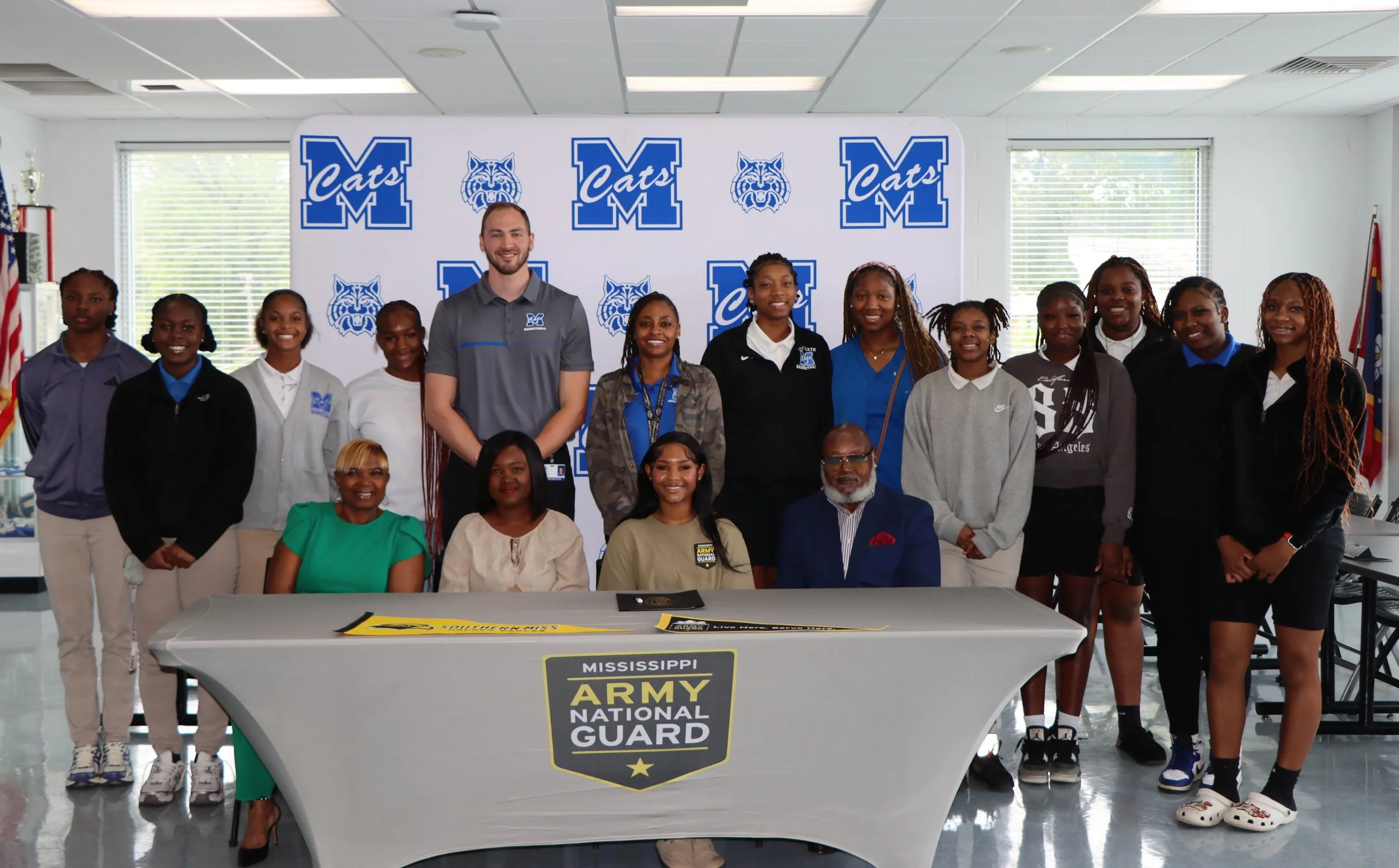 Two standout Meridian High School student-athletes