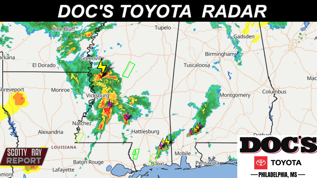90% Thunderstorms - High 90