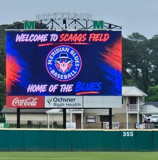The Meridian Blues opened their season Thursday night at Scagg Field