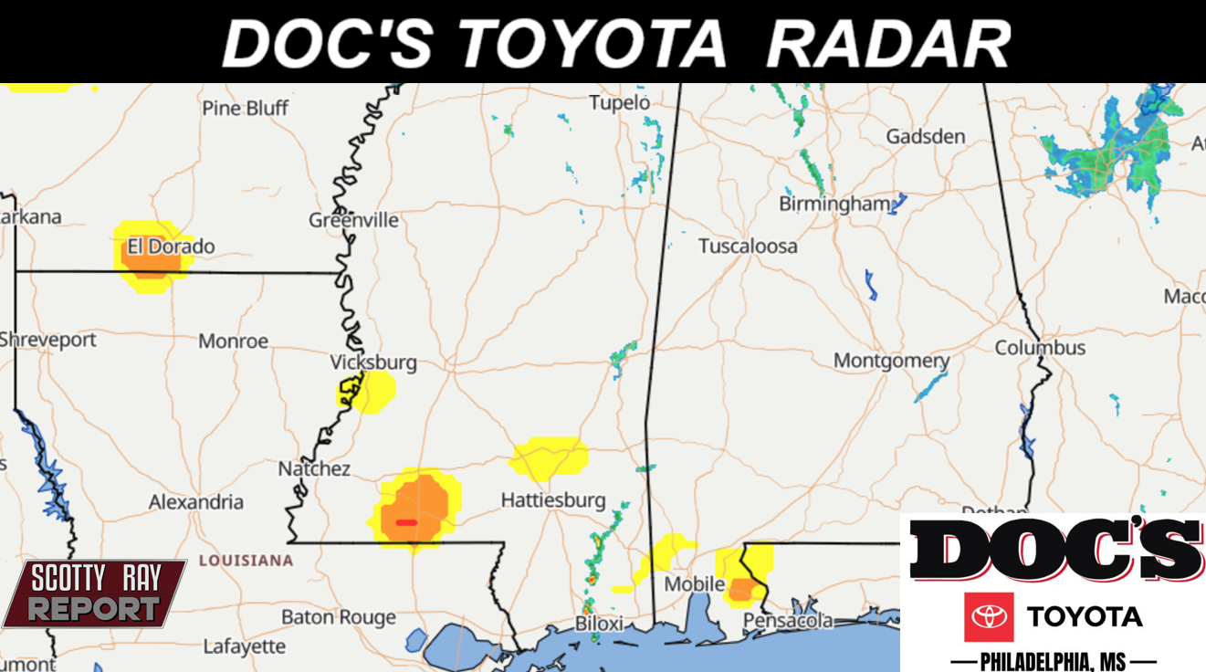 80% Thunderstorms - High 80