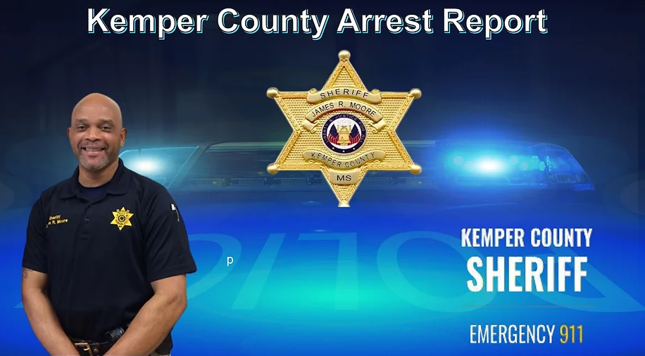 Kemper County Arrest Report 6-3-26