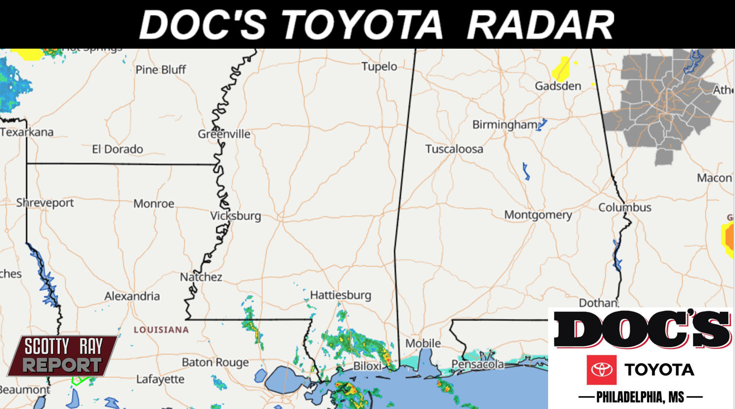 80% Thunderstorms - High 85