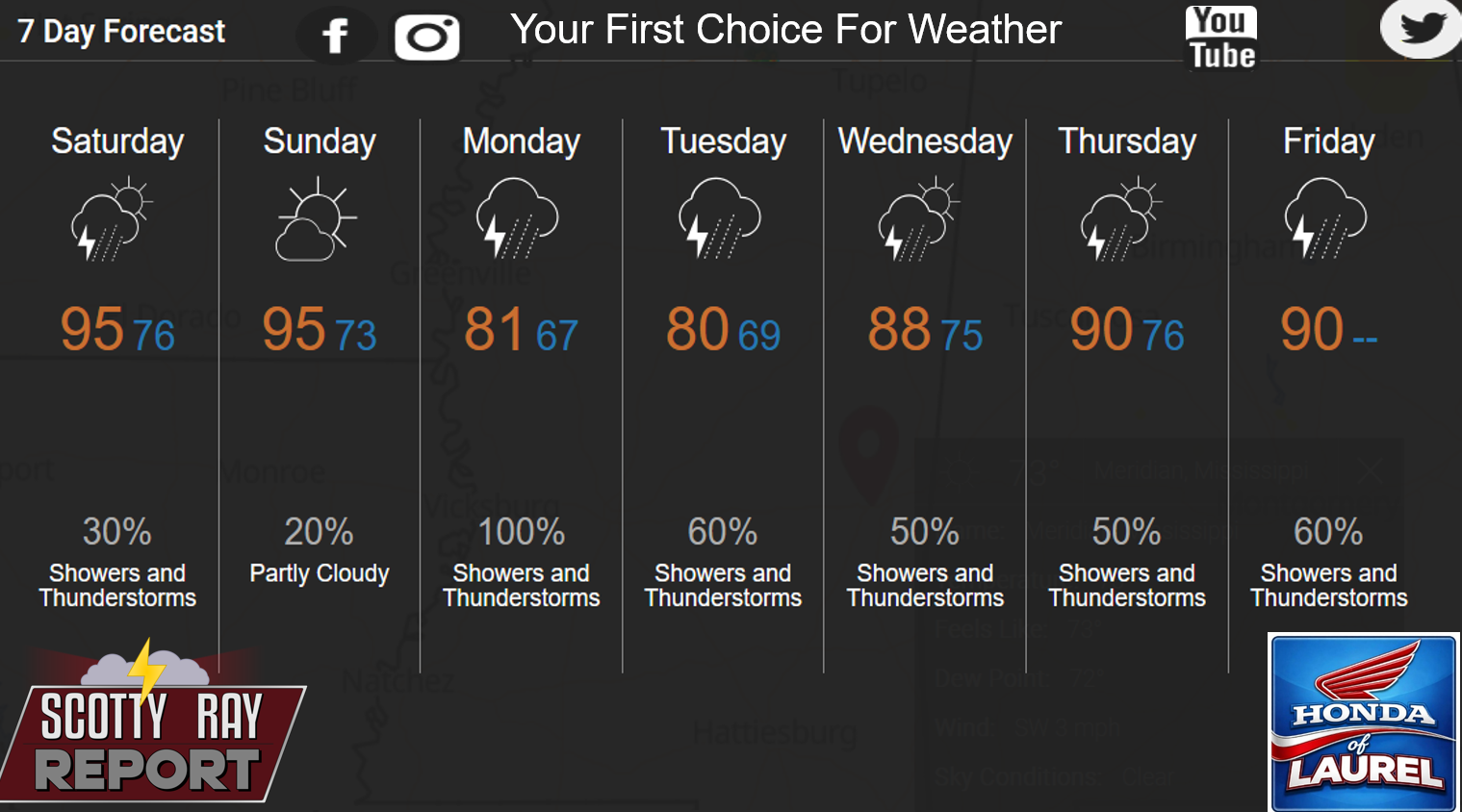 7-Day Forecast 6-13-26