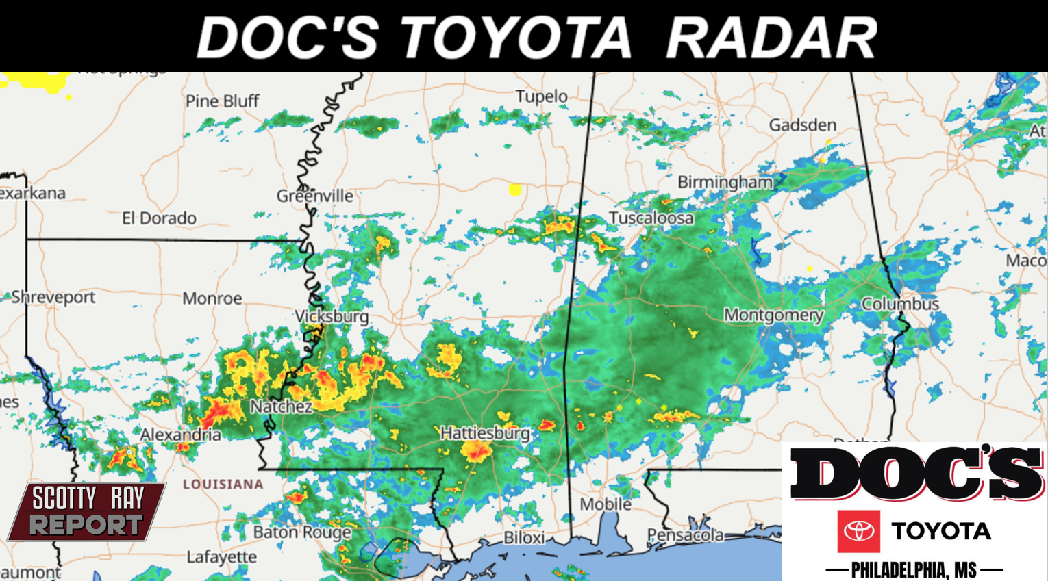 100% Thunderstorms - High 79