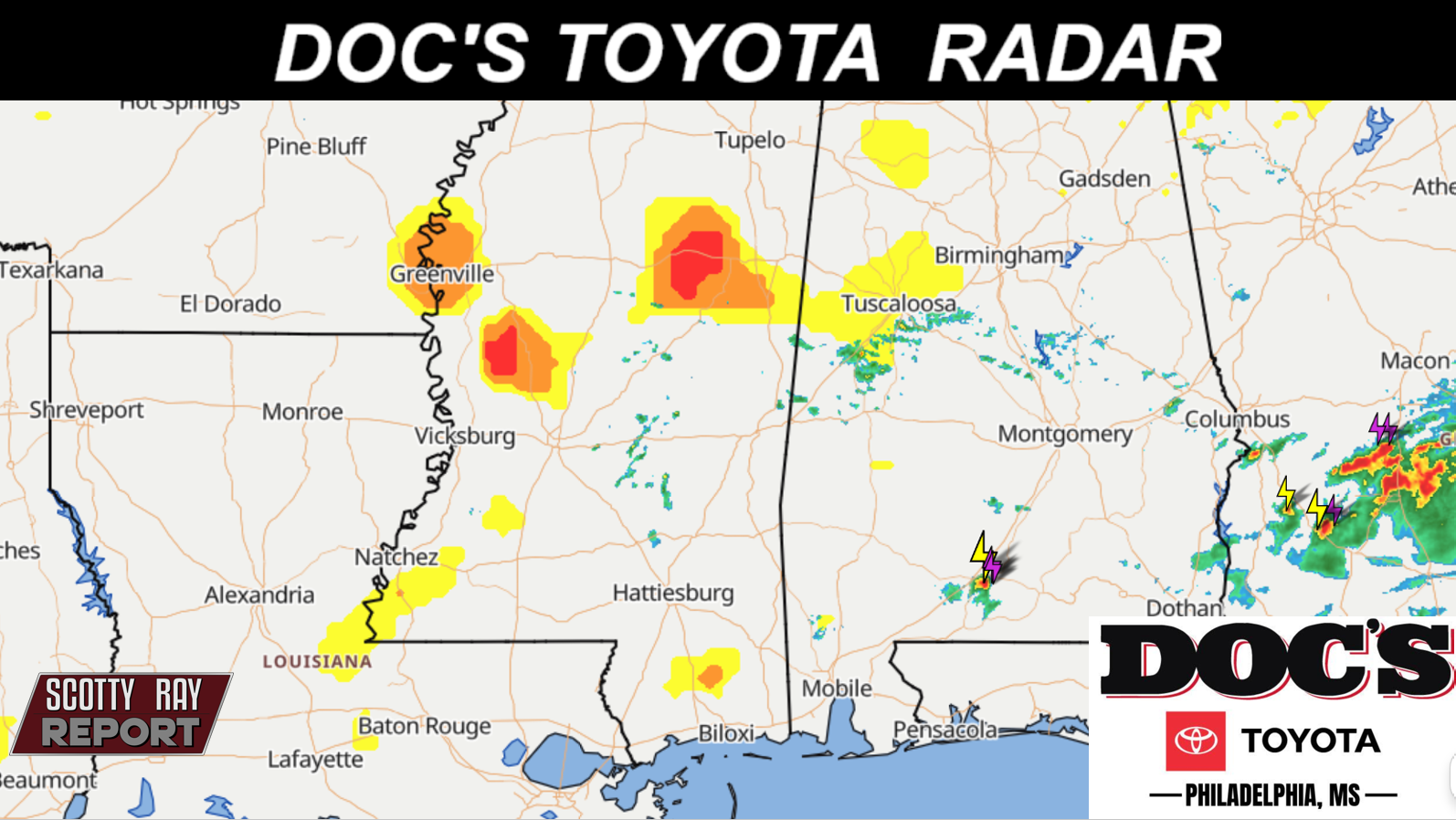 80% Thunderstorms- High 86