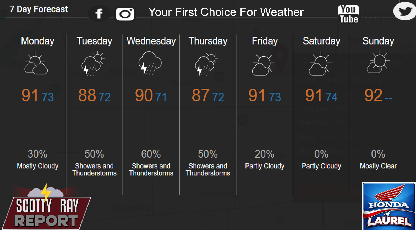 7-Day Forecast 6-22-26