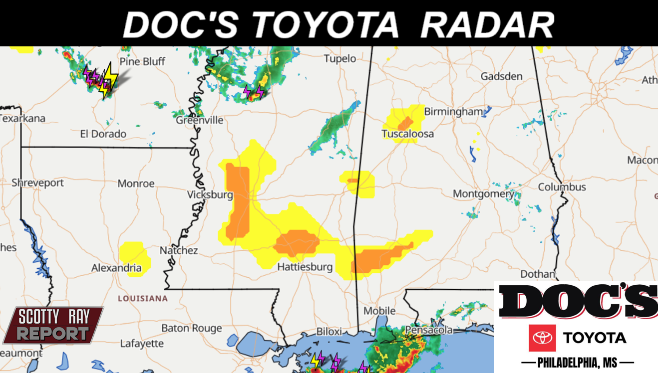 50% Scattered Showers - High 89