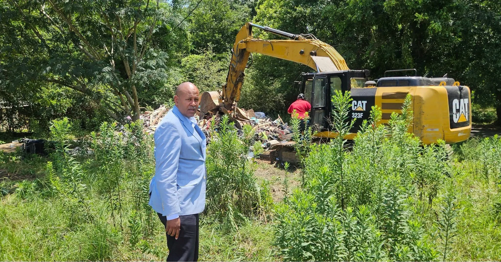 Today, Mayor Percy Bland and Community Development Director Terrell Thompson were out in Meridian's neighborhoods