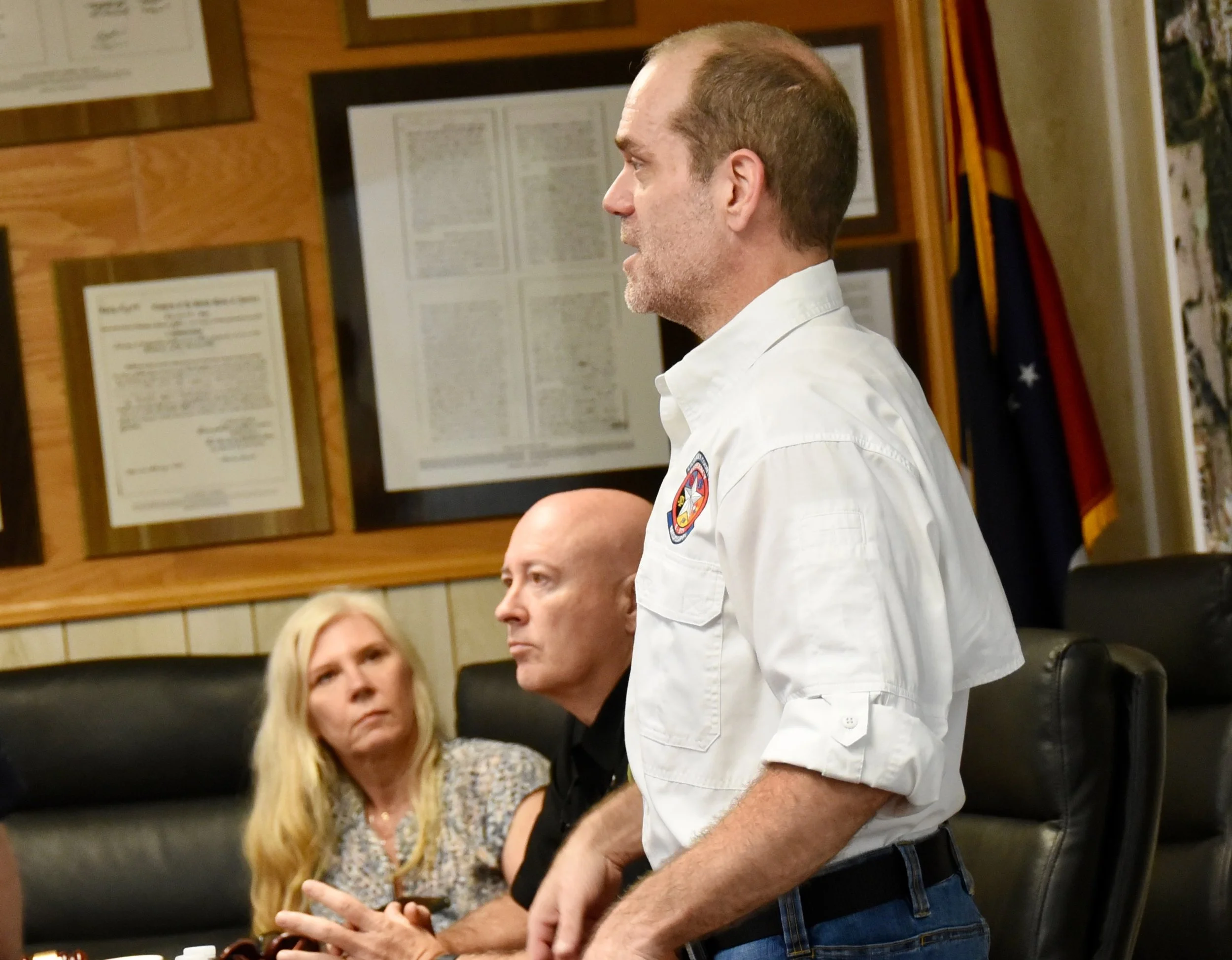 Residents, law enforcement learn about dispatch side of E-911