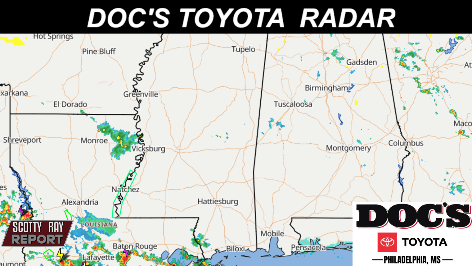 90% Thunderstorms - High 84